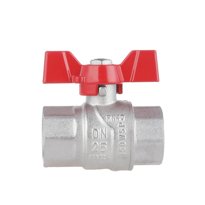 Кран кульовий Thermo Alliance Forte 1" ВР для води (метелик) SF602W25 — фото 4