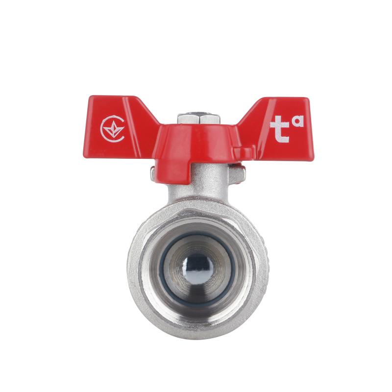 Кран кульовий Thermo Alliance Forte 1" ВР для води (метелик) SF602W25 — фото 6