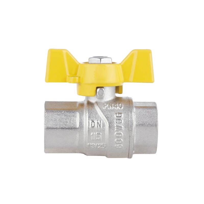 Кран кульовий Thermo Alliance Forte 1/2" ВР для газа (метелик) SF602G15 — фото 4