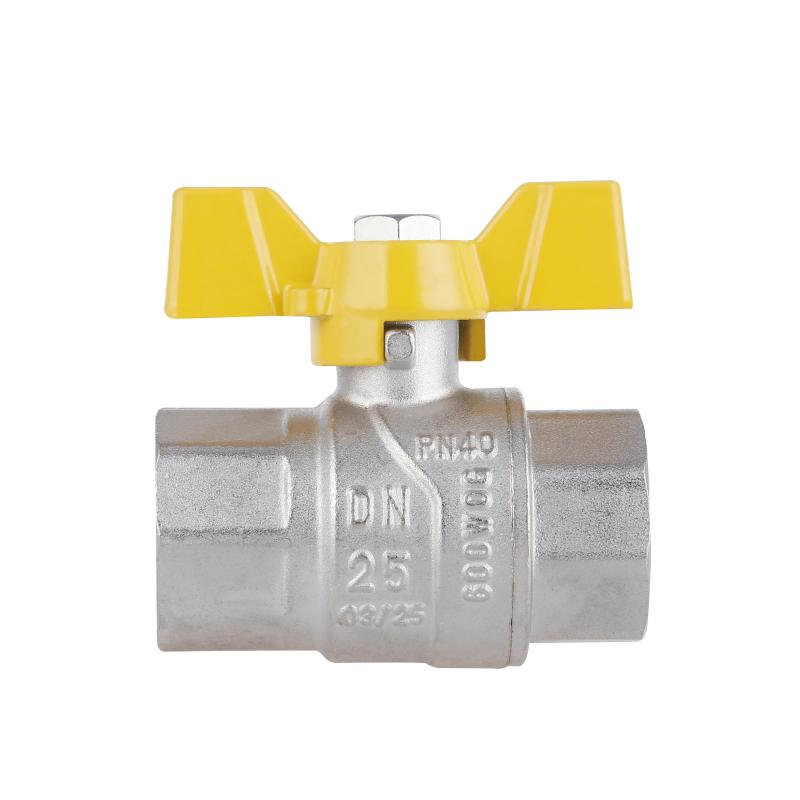 Кран кульовий Thermo Alliance Forte 1" ВР для газа (метелик) SF602G25 — фото 4
