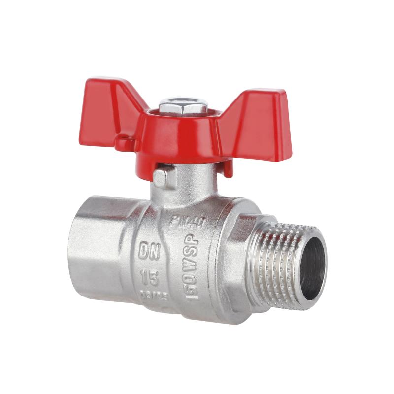 Кран кульовий Thermo Alliance Forte 1/2" ВЗ для води (метелик) SF607W15 — фото 3