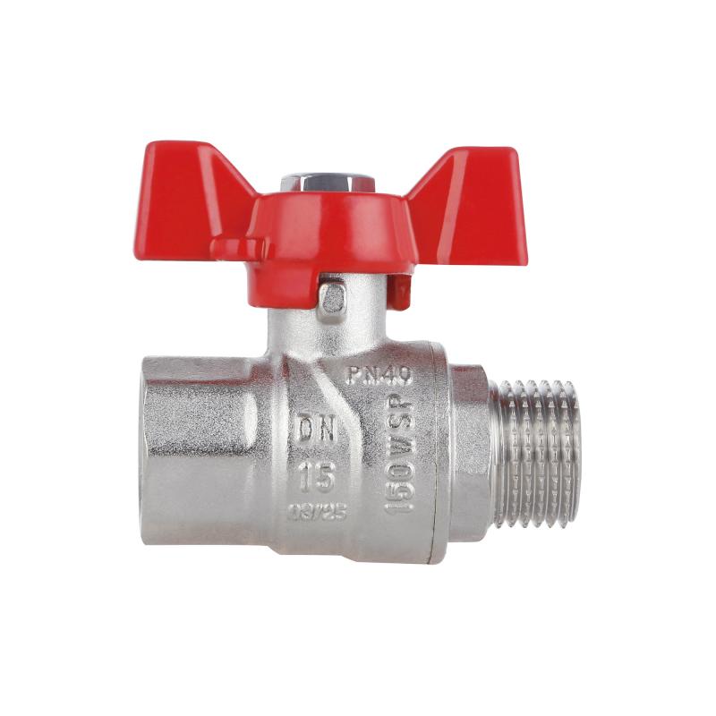 Кран кульовий Thermo Alliance Forte 1/2" ВЗ для води (метелик) SF607W15 — фото 5