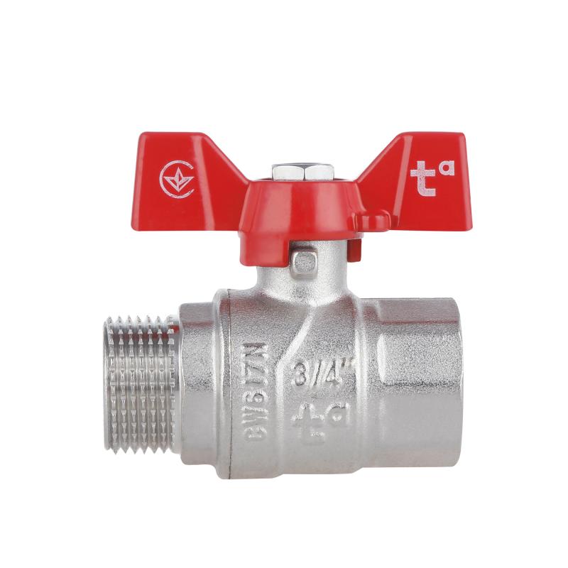 Кран кульовий Thermo Alliance Forte 3/4" ВЗ для води (метелик) SF607W20 — фото 4