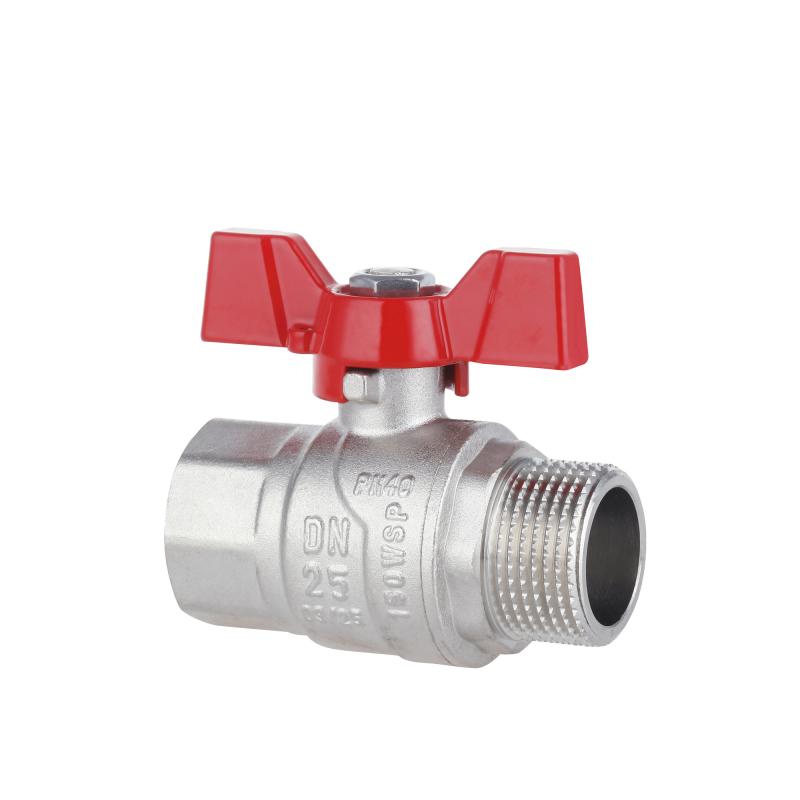 Кран кульовий Thermo Alliance Forte 1" ВЗ для води (метелик) SF607W25 — фото 3