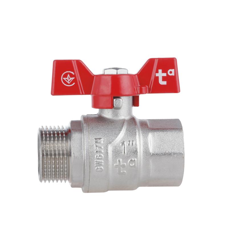 Кран кульовий Thermo Alliance Forte 1" ВЗ для води (метелик) SF607W25 — фото 4
