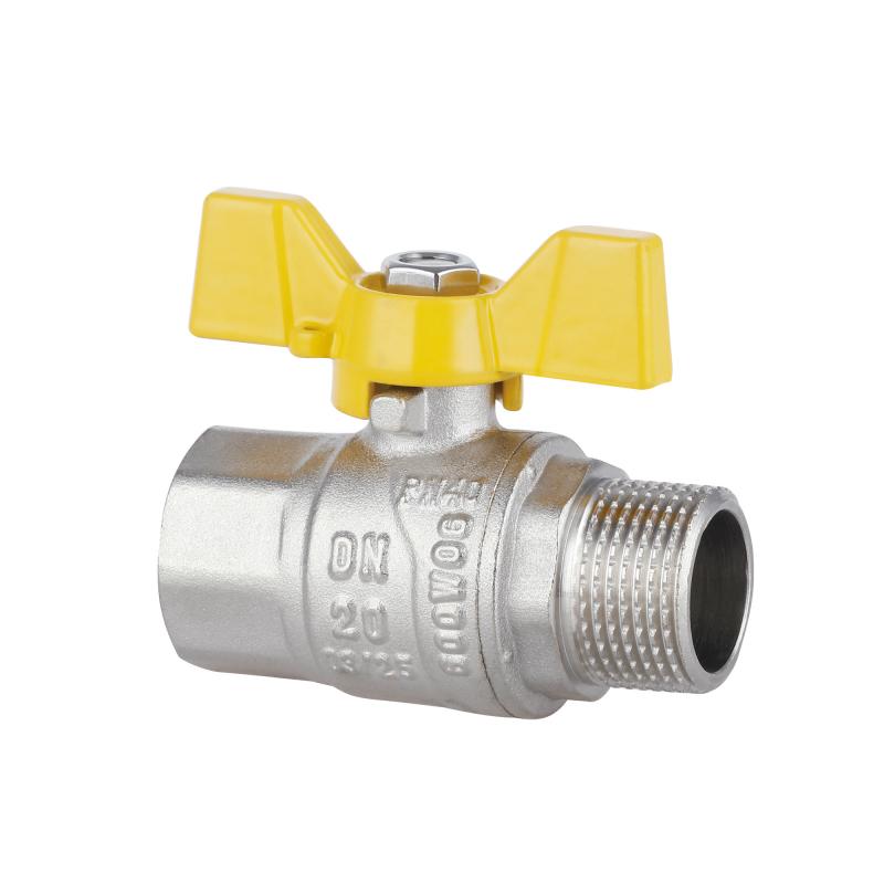 Кран кульовий Thermo Alliance Forte 3/4" ВЗ для газа (метелик) SF607G20 — фото 3