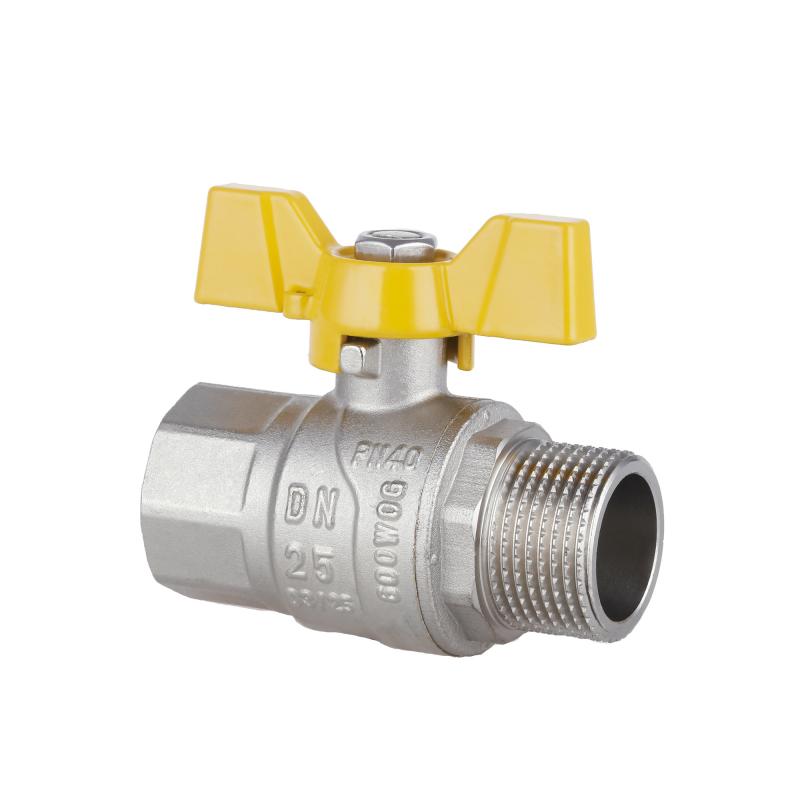 Кран кульовий Thermo Alliance Forte 1" ВЗ для газа (метелик) SF607G25 — фото 3
