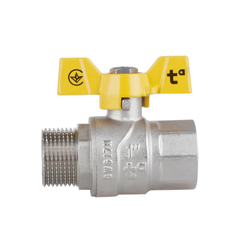 Кран кульовий Thermo Alliance Forte 1" ВЗ для газа (метелик) SF607G25 — фото 4