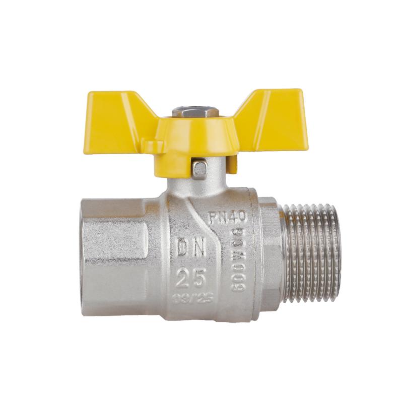 Кран кульовий Thermo Alliance Forte 1" ВЗ для газа (метелик) SF607G25 — фото 5