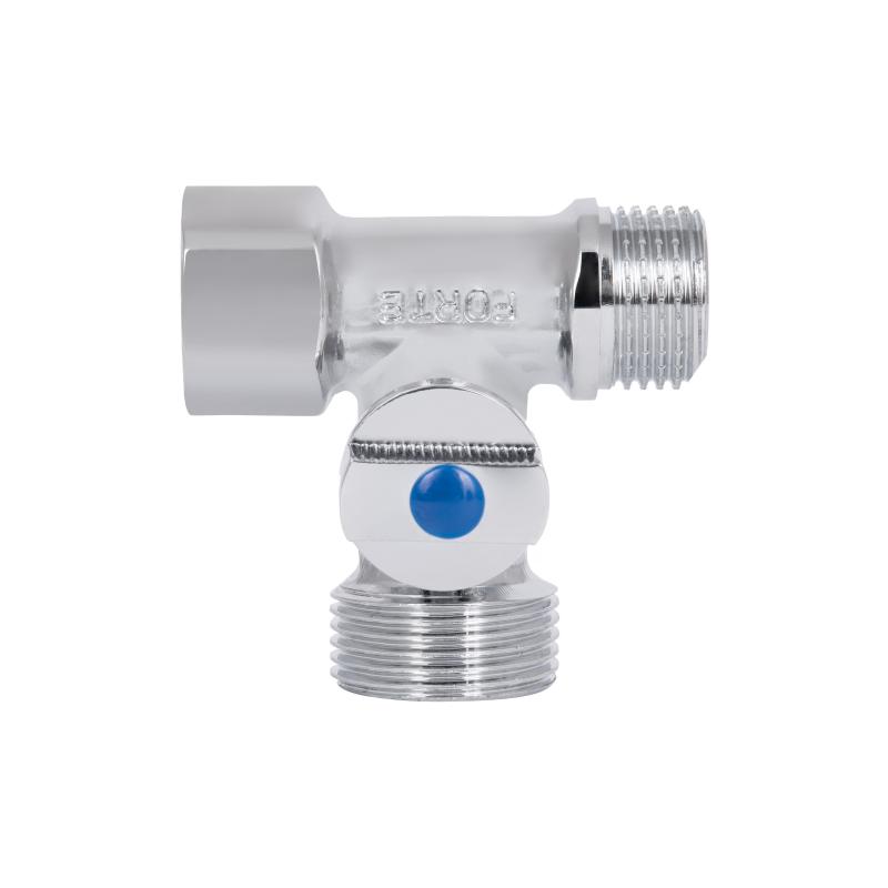 Кран приладовий кульовий Thermo Alliance Forte 1/2"х3/4"х1/2" SF186W152015 — фото 4