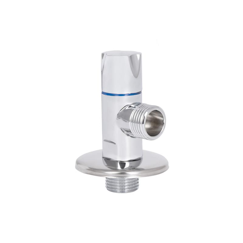 Кран кутовий Thermo Alliance Standart (ручка кругла) з керам.буксою 1/2"З х 1/2"З SF342W1515 — фото 3