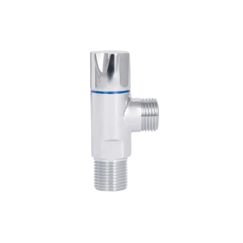 Кран кутовий Thermo Alliance Standart (ручка кругла) з керам.буксою 1/2"З х 1/2"З SF342W1515 — фото 5