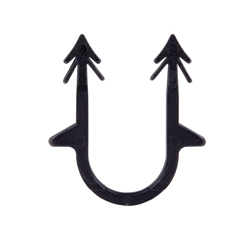 Скоба якірна Icma (UA) для підлоги, чорна