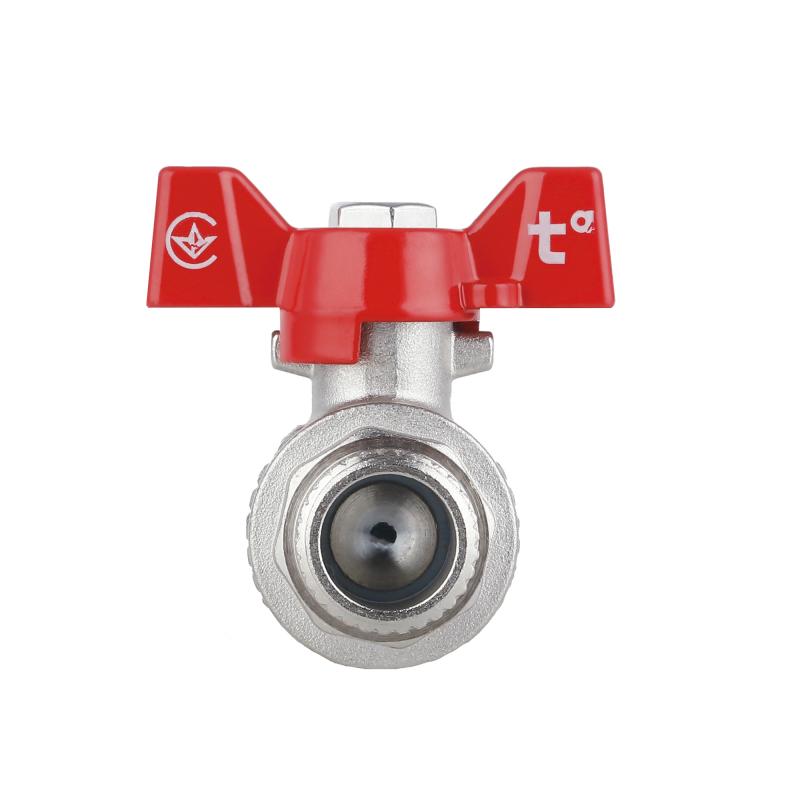 Кран кульовий Thermo Alliance Forte 1/2" ЗР для води (метелик) SF606W15 — фото 6