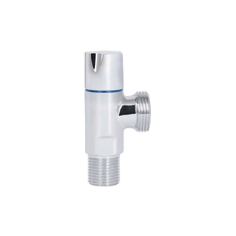 Кран кутовий Thermo Alliance Standart (ручка кругла) з керам.буксою 1/2"З х 3/4"З SF342W1520 — фото 5